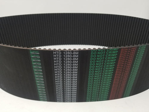 1280-8M-85 Timing Belt 8mm Pitch, 85mm Wide, 1280mm Pitch Length, 160 Teeth