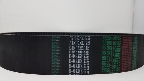 1400-14M-115 Timing Belt 14mm Pitch, 115mm Wide, 1400mm Pitch Length, 100 Teeth