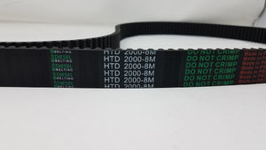 2000-8M-85 Timing Belt 8mm Pitch, 85mm Wide, 2000mm Pitch Length, 250 Teeth