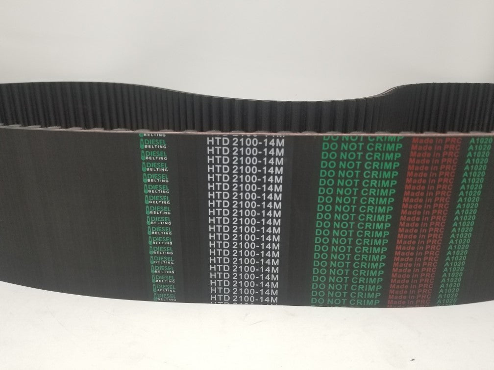 2100-14M-115 Timing Belt 14mm Pitch, 115mm Wide, 2100mm Pitch Length, 150 Teeth