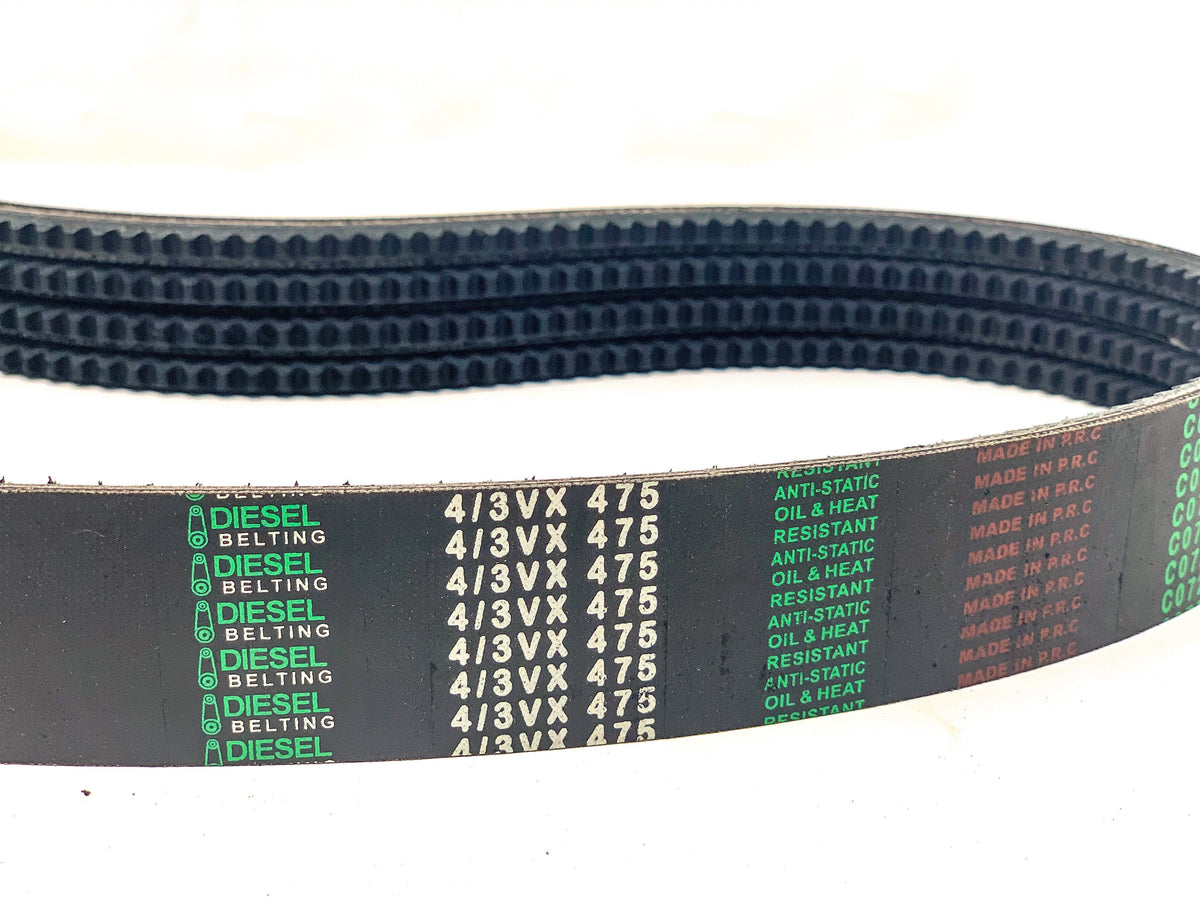 4-3vx475 Banded Cogged V Belt Band Rubber 2/3VX475 Banded Cogged