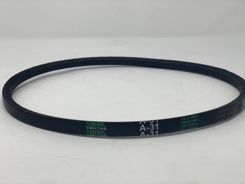 Dayton 3X654 Replacement V Belt A31 Classic Wrapped  1/2 x 33in Outside Circumference