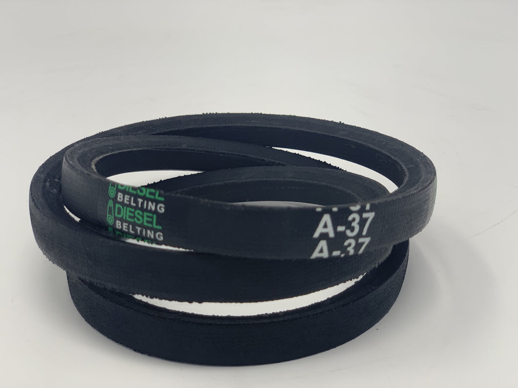 Dayton 6A145 Replacement V Belt A37 Classic Wrapped  1/2 x 39in Outside Circumference