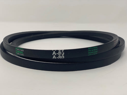 Dayton 3X629 Replacement V Belt A80 Classic Wrapped  1/2 x 82in Outside Circumference