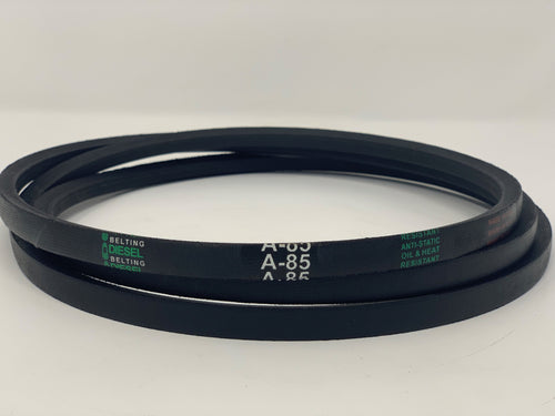 Dayton 3X630 Replacement V Belt A85 Classic Wrapped  1/2 x 87in Outside Circumference