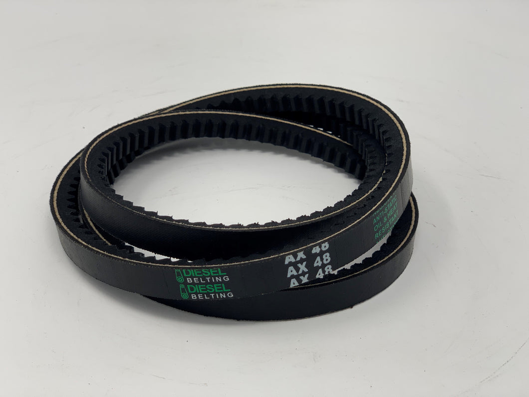 AX48 Classic Cogged V-Belt 1/2 x 50in Outside Circumference – Diesel ...