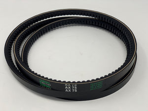 Dayton 6L250 Replacement V Belt AX75 Classic Cogged  1/2 x 77in Outside Circumference
