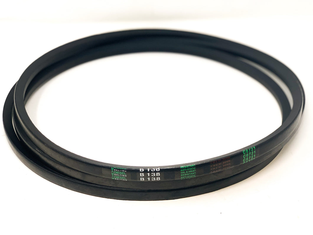 For J&J For PowerDrive B138 5/8 x 141in V-Belt For J&J For PowerDrive B138 5/8 x 141in V-Belt