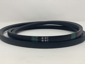 B97 V-Belt 21/32" x 100" Outside Circumference Classic Wrapped Diesel Belting