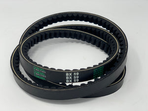 BX59 Classic Cogged V-Belt 21/32 x 62in Outside Circumference