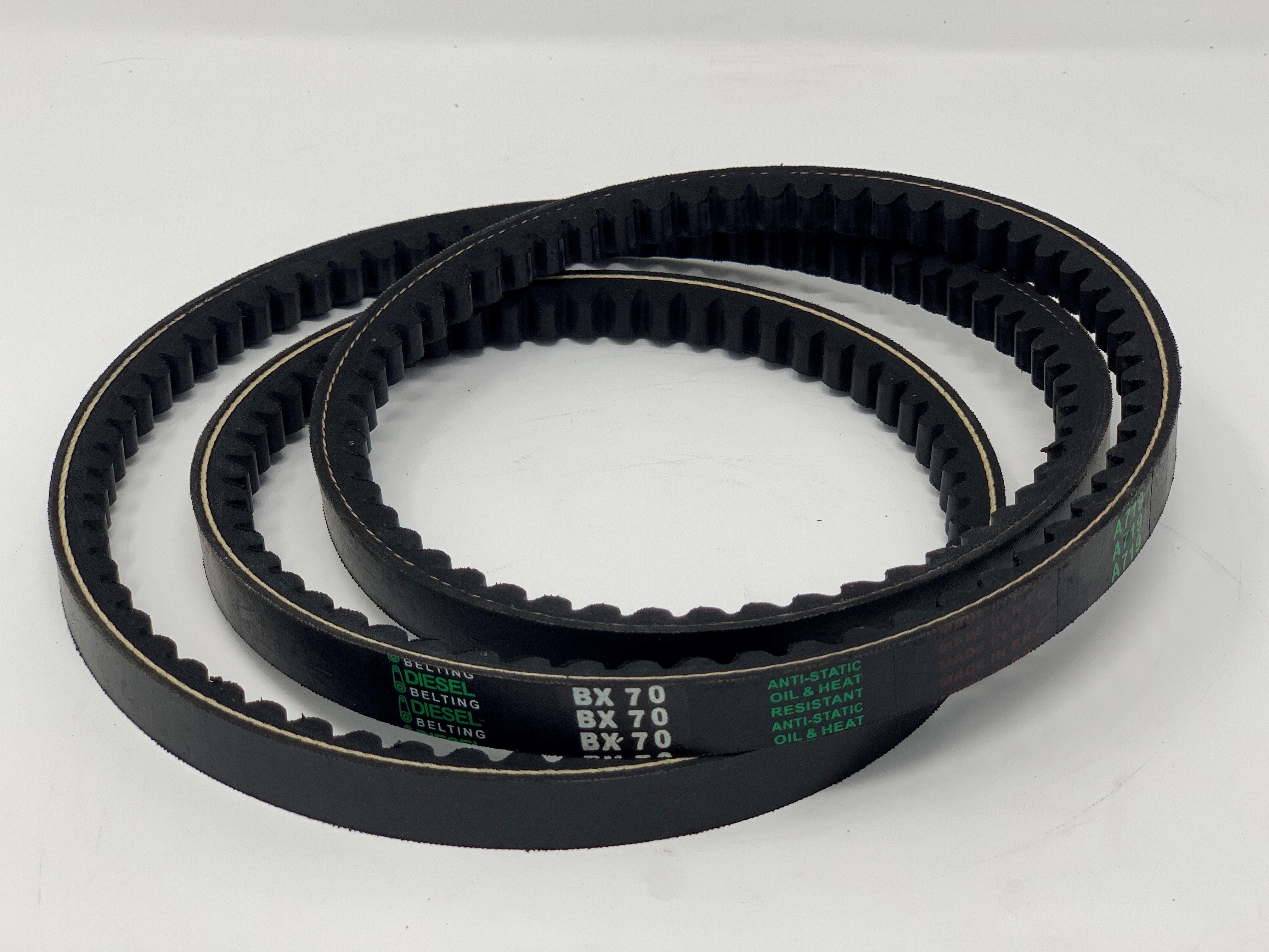 Dayton 6L282 Replacement V Belt BX70 Classic Cogged 21/32 x