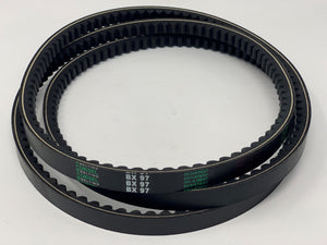 BX97 Classic Cogged V-Belt 21/32 x 100in Outside Circumference